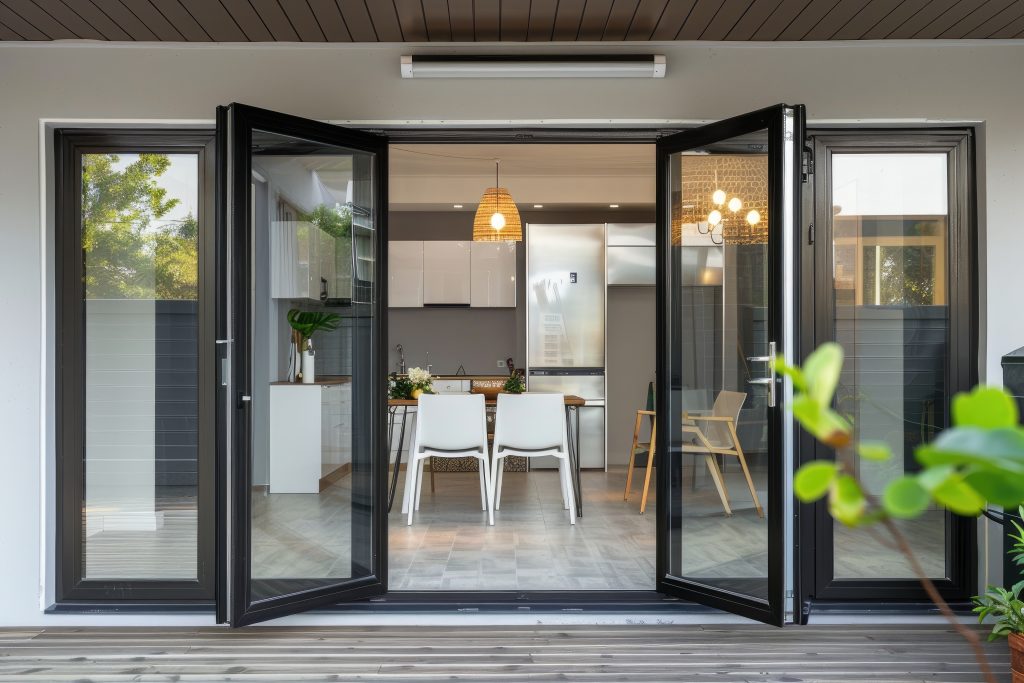 aluminium bifold door